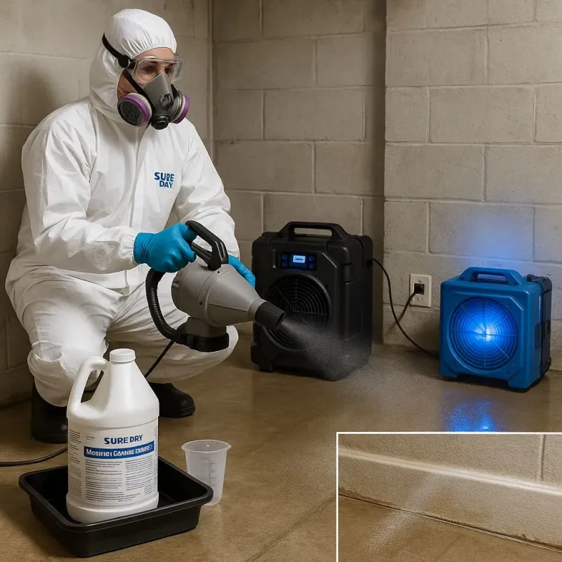 Sanitization and Odor Removal process in Clifton, IL