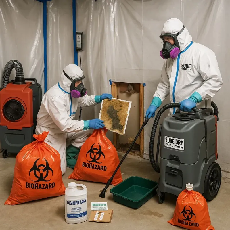 Contaminated Water Handling Protocols process in Clifton, IL