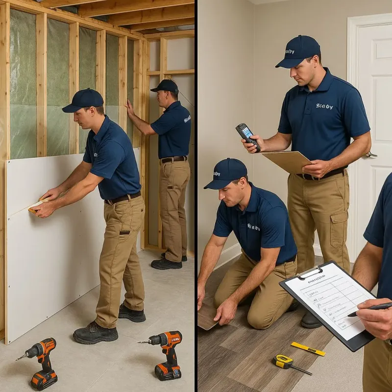 Repairs and Reconstruction process in Clifton, IL